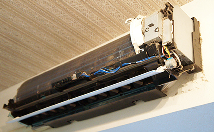 クリーニング流れ カバー取り外し